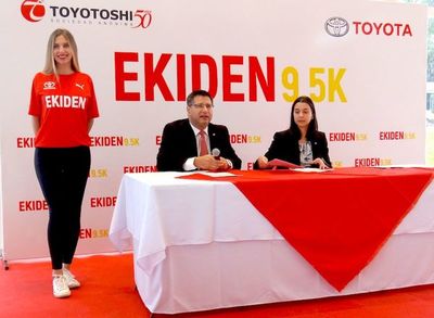 Dan detalles de corrida Ekiden