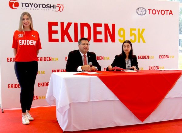 Dan detalles de corrida Ekiden