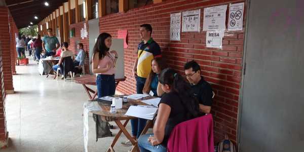 Inician elecciones en Ciudad del Este
