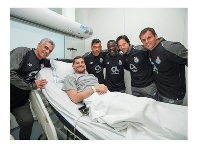 Casillas permanece ingresado a la espera de recibir el alta este lunes