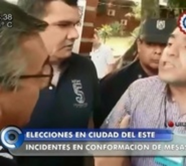 CDE: Empujones y golpes previo a la conformación de mesas - Paraguay.com