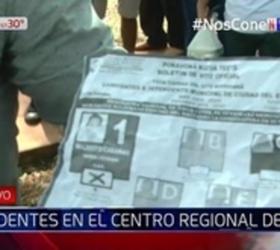 CDE: Momento tenso tras denuncia de inducción al voto - Paraguay.com