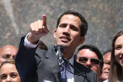 Guaidó dice que la Asamblea Nacional podría aprobar una intervención de EE.UU. » Ñanduti