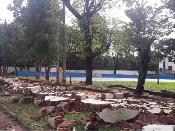 Pobladores de Misiones sufrieron daños materiales tras temporal