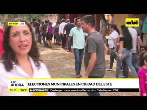 Elecciones municipales de Ciudad del Este 4 - Tv - ABC Color
