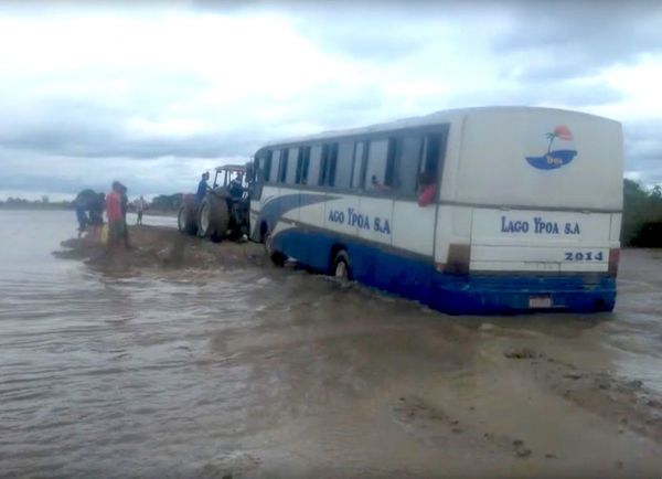 Alberdi está en emergencia vial pese a muro de contención