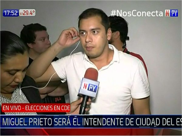 Miguel Prieto promete terminar con la corrupción en comuna de CDE