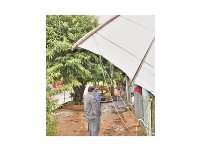 Varios distritos de Misiones  afectados tras la tormenta