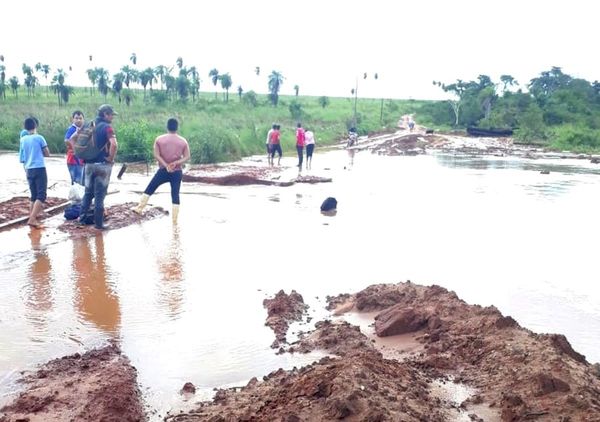 Comunidades aisladas en San Pedro