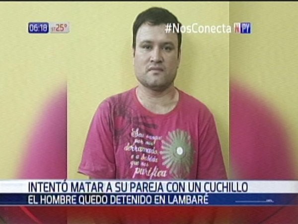 Amenazó con quemar su casa y luego quiso matar a su doña