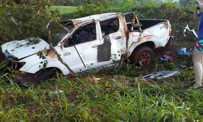 Policía fallece en accidente