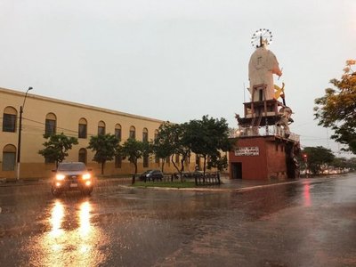 Lluvias y cortes eléctricos en Concepción - Nacionales - ABC Color