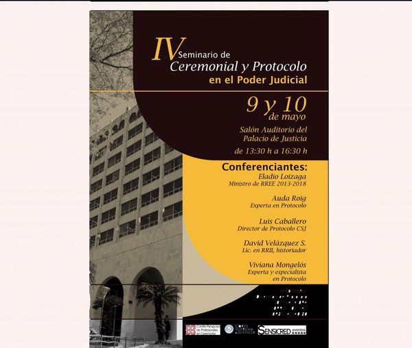 Realizarán “IV Seminario de Protocolo y Ceremonial”