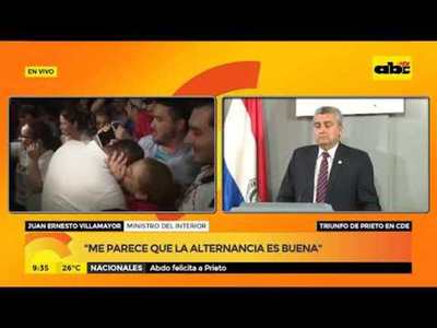 Villamayor niega pacto con la impunidad - Tv - ABC Color