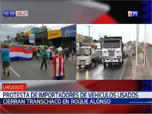 Protestan contra impuesto a vehículos usados