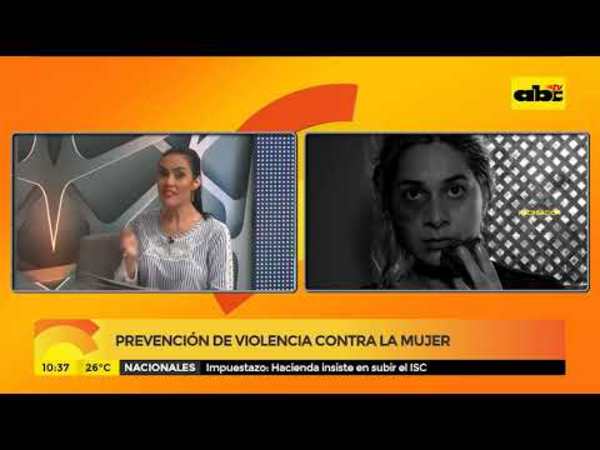 Prevención de violencia contra la mujer - Tv - ABC Color