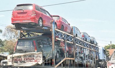 Importadores de autos usados se manifiestan en contra del aumento de impuestos » Ñanduti