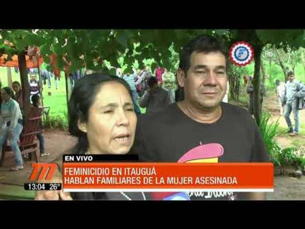Feminicidio en Itauguá.