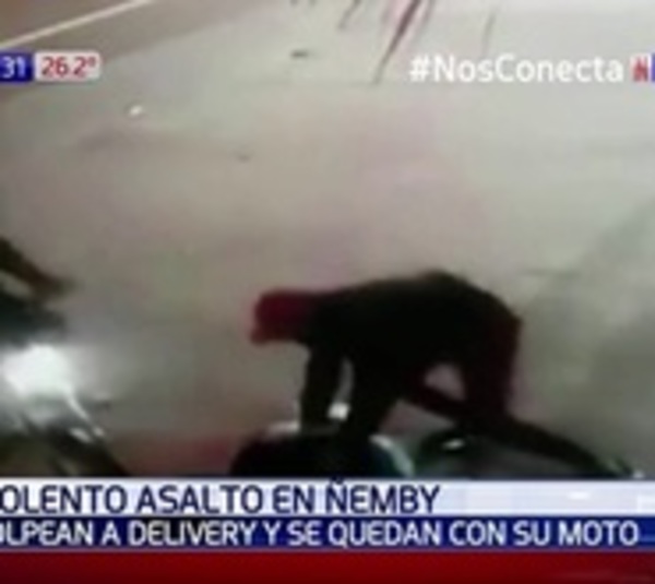 Despojan de su moto a delivery tras violento asalto - Paraguay.com