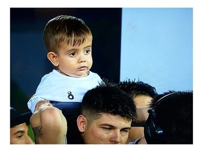 Brunito fue el invitado de lujo en el festejo olimpista