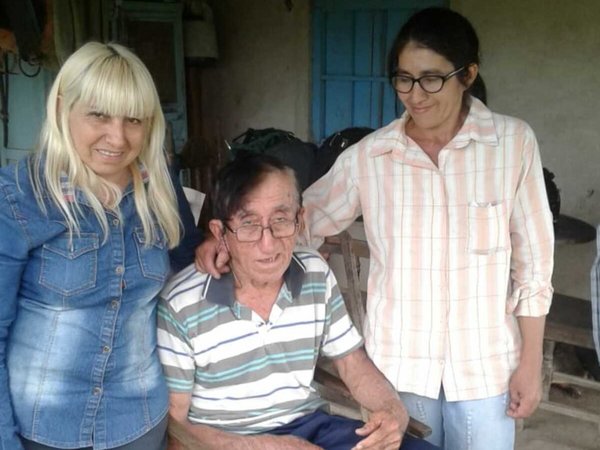 Podrán ver a su papá luego de 33 largos años