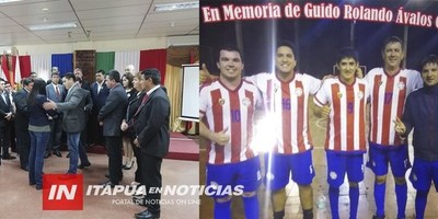 JUNTA DEPARTAMENTAL BRINDA HOMENAJE PÓSTUMO A GUIDO AVALOS.