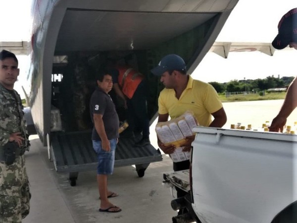 Llegaron 32 toneladas de víveres a Fuerte Olimpo - Radio 1000 AM