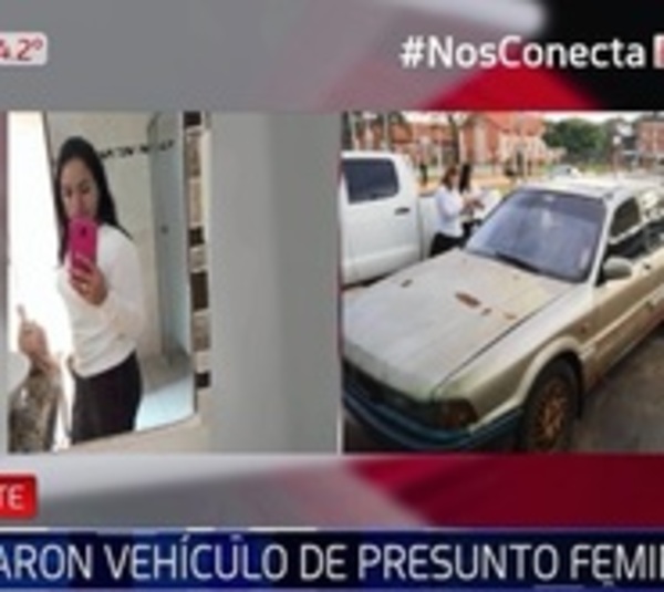 Hallan vehículo de presunto feminicida - Paraguay.com