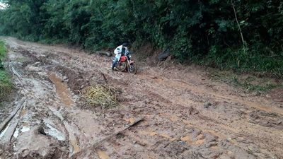 San Pedro: mal estado de caminos deja aisladas a unas 6 comunidades