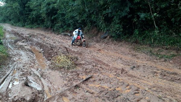 San Pedro: mal estado de caminos deja aisladas a unas 6 comunidades