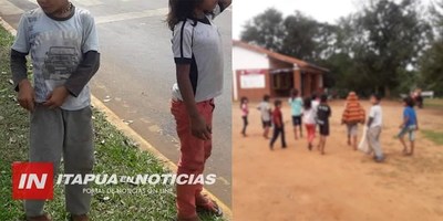 RETIRAN DE LAS CALLES A 15 NIÑOS INDÍGENAS EXPLOTADOS EN ENCARNACIÓN.