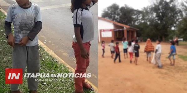 RETIRAN DE LAS CALLES A 15 NIÑOS INDÍGENAS EXPLOTADOS EN ENCARNACIÓN.