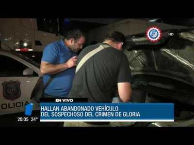 Hallan vehículo del sospechoso del feminicidio en Itauguá