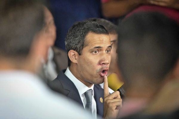 Guaidó no descarta una intervención