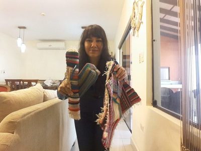 Descubrió los tejidos e inició su negocio