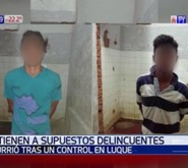 Capturan a dos peligrosos motochorros en Luque - Paraguay.com