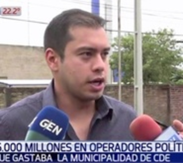Prieto: "En operadores políticos de CDE se gastó G. 25.000 millones" - Paraguay.com