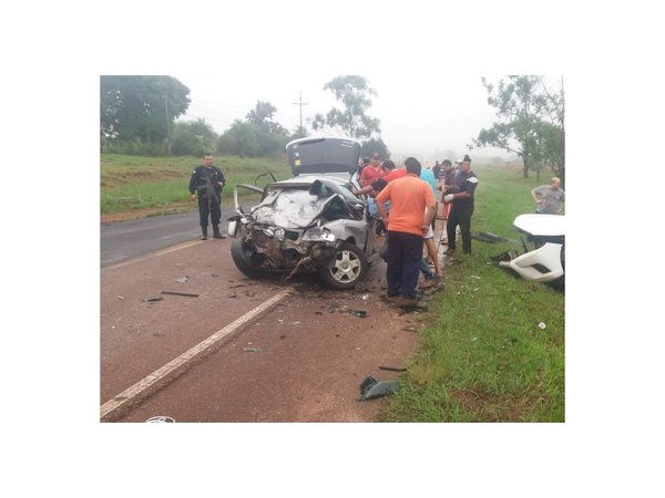 Accidente rutero en Caapucú dejó dos muertos y cinco heridos