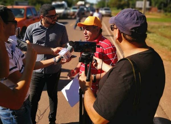 El MOPC hace promesas para levantar bloque de la ruta 5