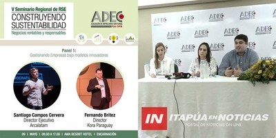 ADEC INVITA AL SEMINARIO “CONSTRUYENDO SUSTENTABILIDAD”.