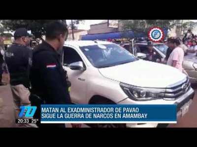 Asesinan al exadministrador de Jarvis Chimenes Pavão