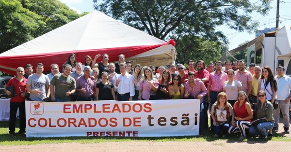 Pablino Cáceres recibió apoyo de colorados de Tesãi