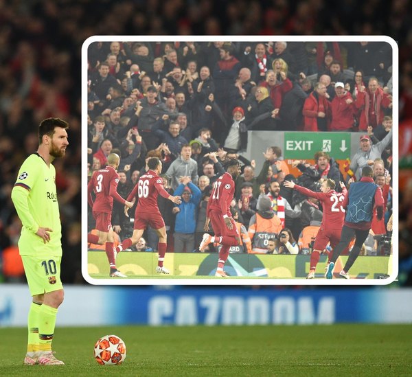 Histórica remontada de Liverpool al Barça: 4-0