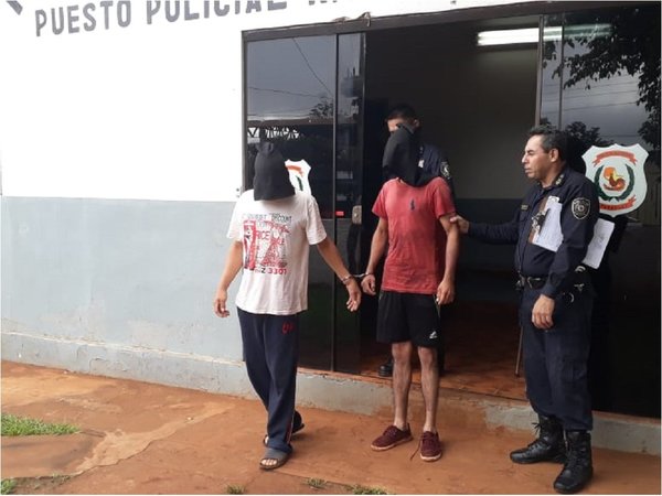 Detienen a dos sospechosos de un homicidio en Ciudad del Este