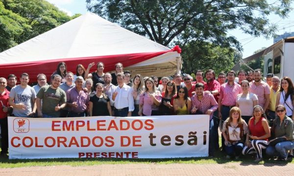 Fuerzas Coloradas de Tesãi rechazan ataques y defienden gestión del Dr. Pablino Cáceres