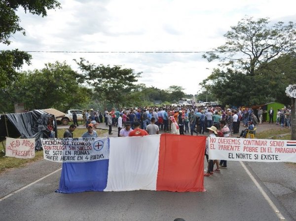 Reciben promesas y cancelan cierre de ruta - Edicion Impresa - ABC Color