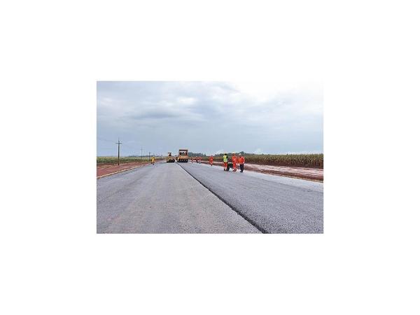 Las lluvias afectan obras de nueva ruta
