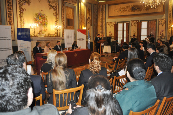 Inició el ciclo de capacitaciones para la aplicación y protección de los DD.HH | .::Agencia IP::.