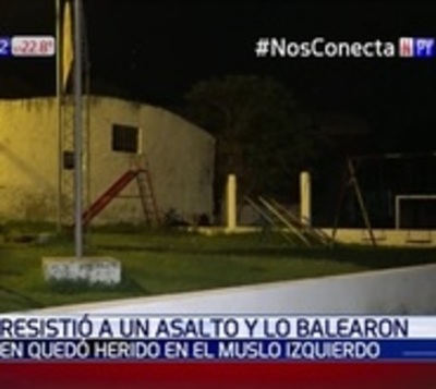 Motochorros balean a un joven para robarle el celular - Paraguay.com