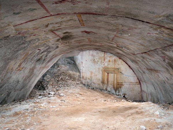 Sale a la luz la "Sala de la Esfinge" de Nerón, oculta durante dos milenios